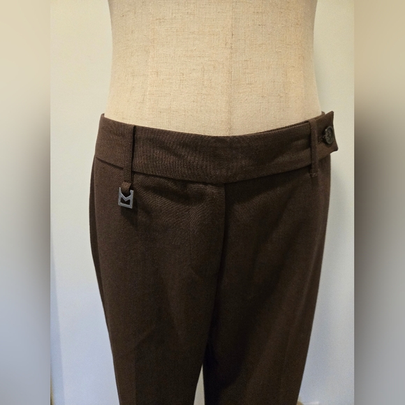 Michael kors brown 2 piece pants and jacket suit. - Picture 6 of 8